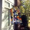 Edge Collections - 28" x 40" - Multicolor - Border Collie Large Halloween Trick or Treat House Flag - 1 Piece